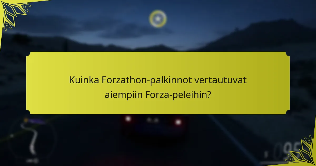 Kuinka pistejärjestelmä toimii Forza Horizon 5:ssä?