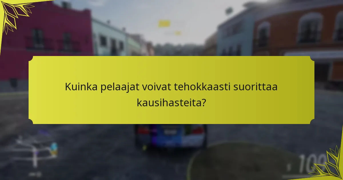 Kuinka pelaajat voivat tehokkaasti suorittaa kausihasteita?