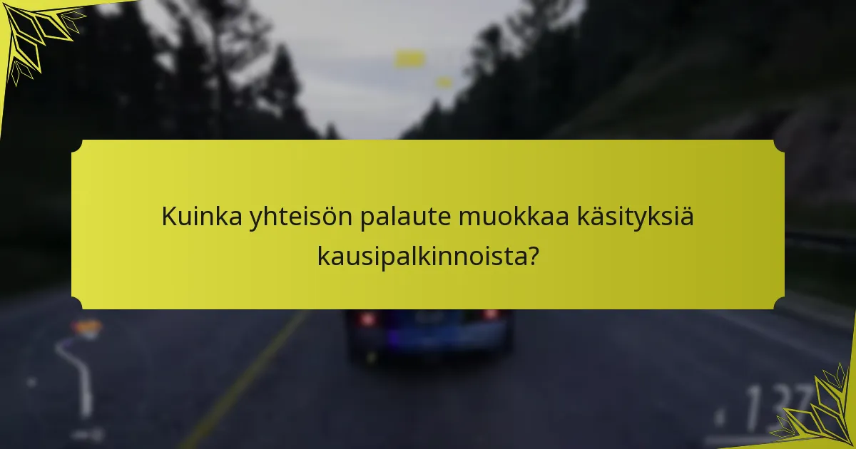 Mitkä trendit ovat nousemassa Forza Horizon 5:n kausipalkinnoissa?