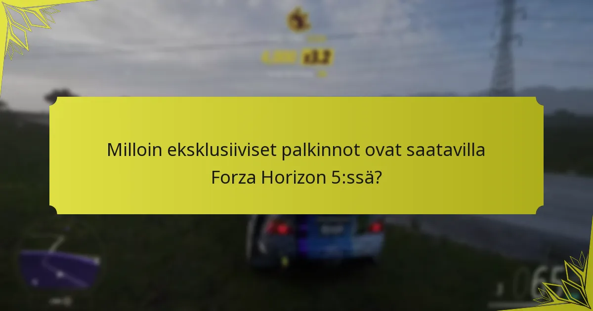 Mitkä ovat Xbox Game Passin edut Forza Horizon 5 -pelaajille?