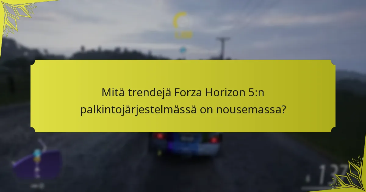 Kuinka Forza Horizon 5:n palkinnot vertautuvat muihin Xbox Game Pass -peleihin?