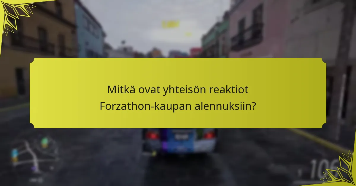 Kuinka ratkaista ongelmia Forzathon-kaupan ostoissa?